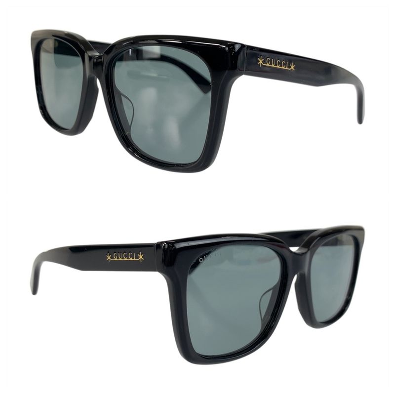 Gucci Black Acetate 5618-145 L Sunglasses — view 4