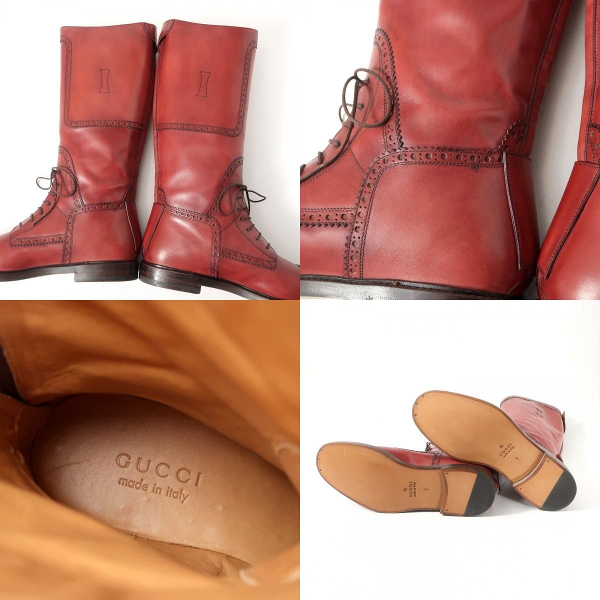 Gucci Boots 7 Sherry — view 9