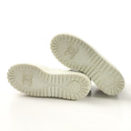 Chanel Sneakers 35 C CC Logo High Cut Leather Shoes White Black — view 7