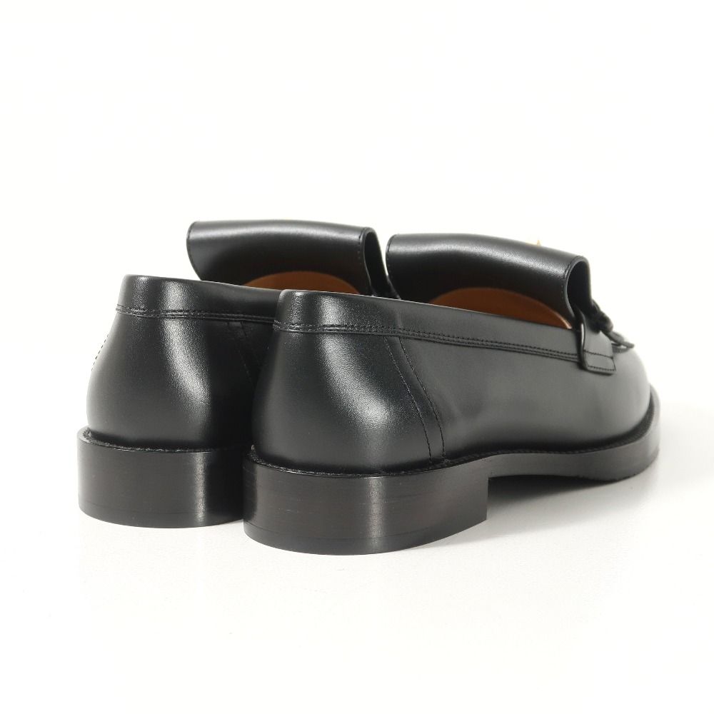 Hermes Impact Loafers 37 Glenan Buckle Leather Shoes — view 3
