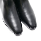 Gucci Boots 35 GG Double Strap Short Leather Shoes Black — view 6