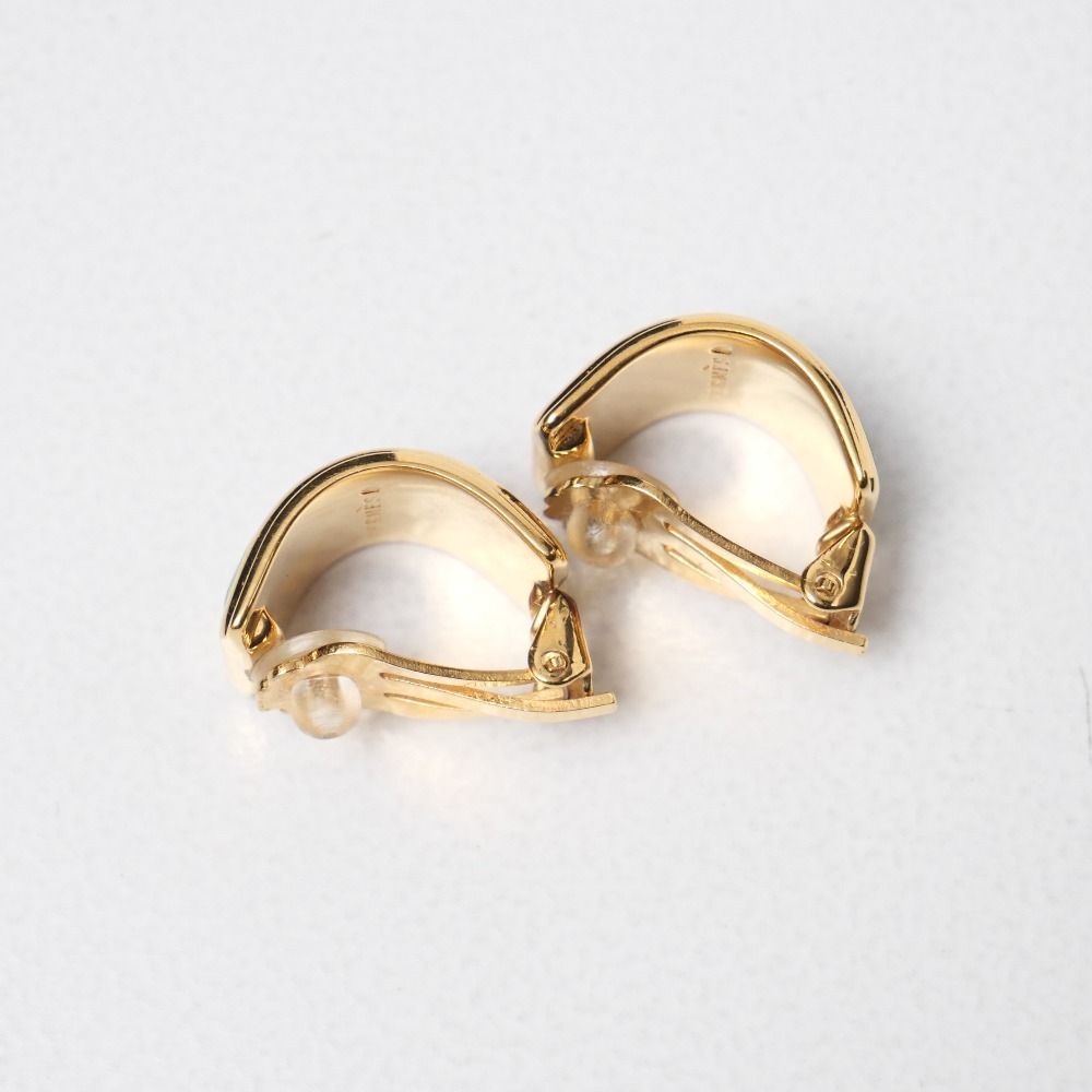 Hermes Earrings Enamel Gold Multicolor — view 5