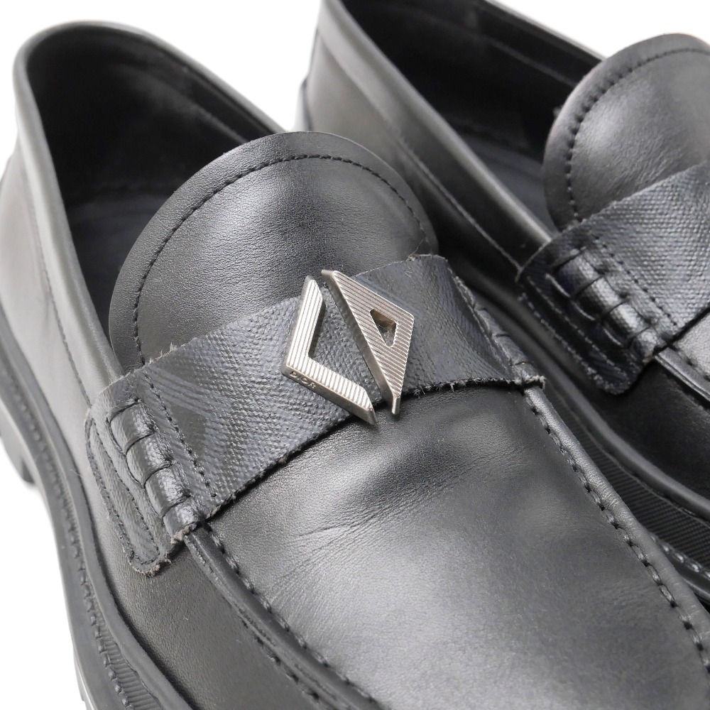 Dior Explorer Loafers 39 CD Logo Derby Shoes Platform Leather — view 4