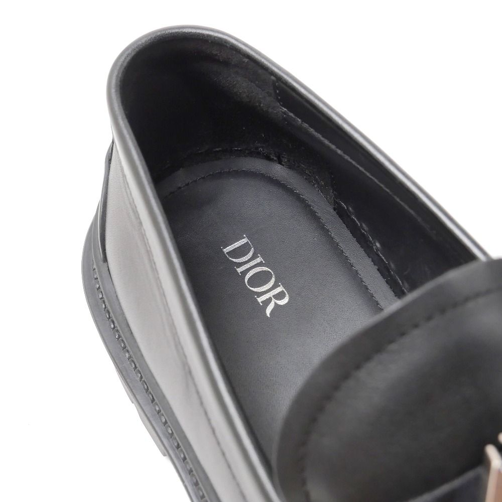 Dior Explorer Loafers 39 CD Logo Derby Shoes Platform Leather — view 9