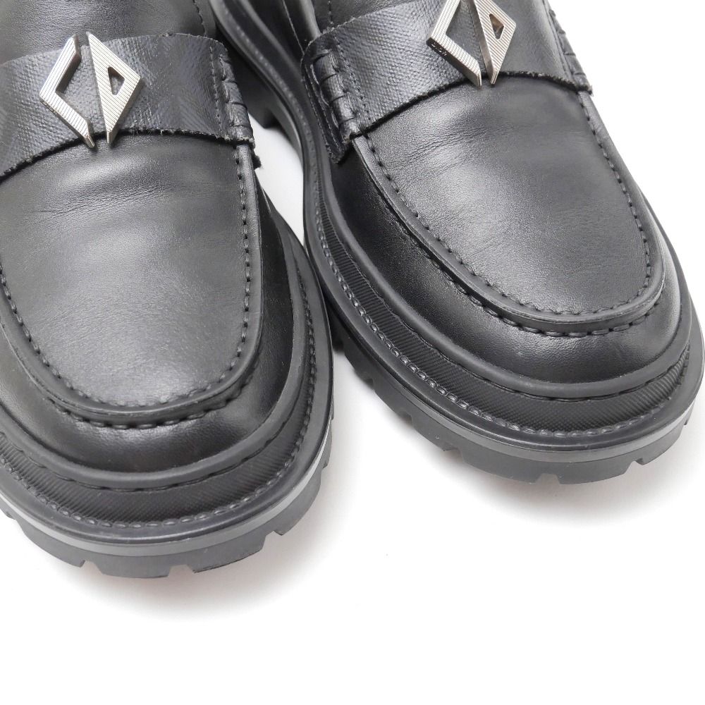 Dior Explorer Loafers 39 CD Logo Derby Shoes Platform Leather — view 5
