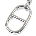 Hermes Key Holder Chaine D'ancre Metal Silvery Bag Charm Ring — view 3