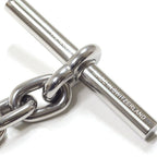 Hermes Key Holder Chaine D'ancre Metal Silvery Bag Charm Ring — view 5