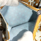 Hermes Azap Silk-in Compact Coin Case Leather Ivory — view 9