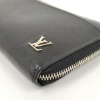 Louis Vuitton Zippy Dragonne Long Wallet Taiga Ardoise — view 4