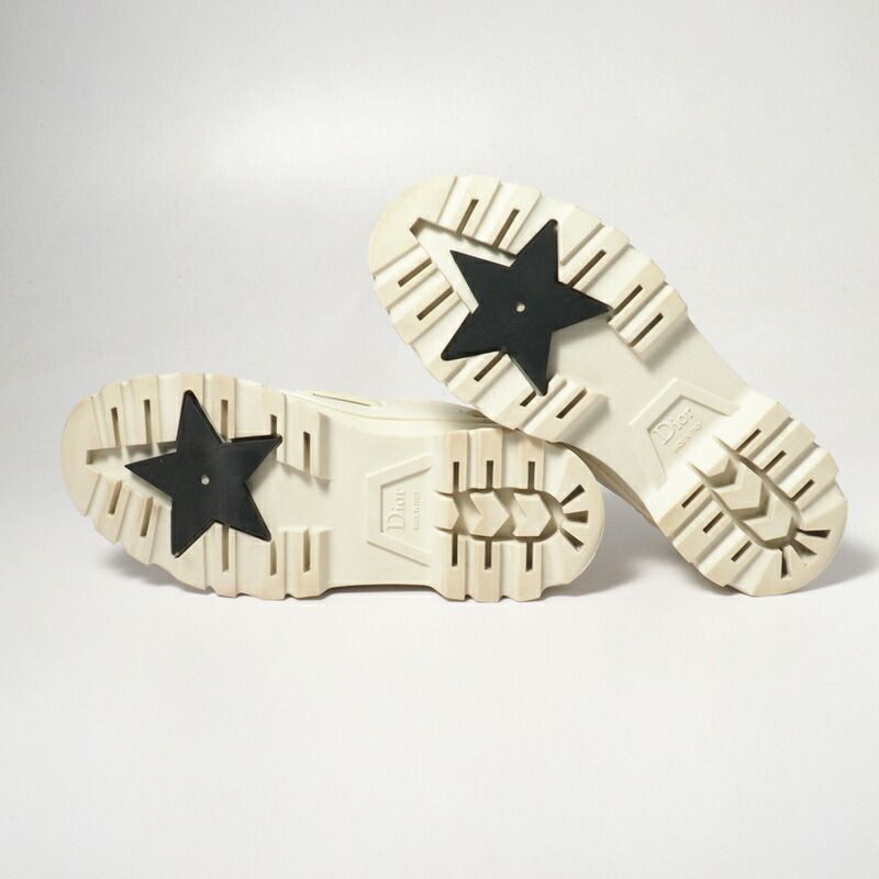 Dior Walker Deck Shoes 35 Leather Ivory — view 6