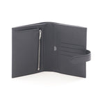 Hermes Bifold Wallet Bearn Compact Black Leather Calf — view 3