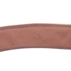 Chanel Shoulder Bag Bronze Leather Logo Sacoche — view 9