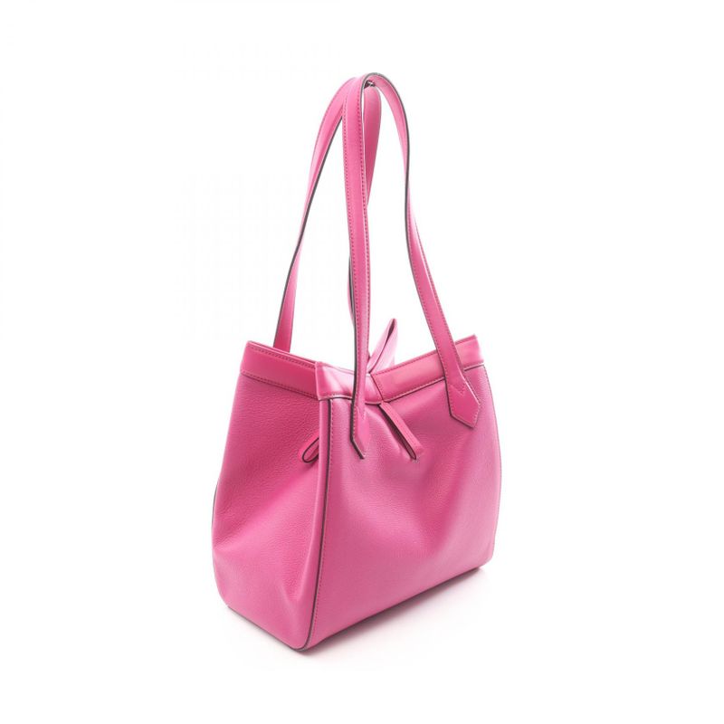 Fendi Tote Bag Origami Medium 8 Bh414 Pink Purple Leather — view 3