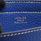 Hermes Tote Bag Cabas Serie 31 Blue Royale Leather — view 5