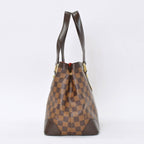 Louis Vuitton Hampstead PM Handbag Brown Damier Gold — view 4