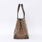 Louis Vuitton Hampstead PM Handbag Brown Damier Gold — view 2