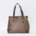 Louis Vuitton Hampstead PM Handbag Brown Damier Gold — view 3