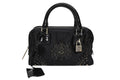 Loewe Mini Amazona Mini Andbag Satin Beads Crystal Black Silver