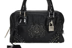 Loewe Mini Amazona Mini Andbag Satin Beads Crystal Black Silver — view 2