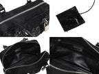 Loewe Mini Amazona Mini Andbag Satin Beads Crystal Black Silver — view 8
