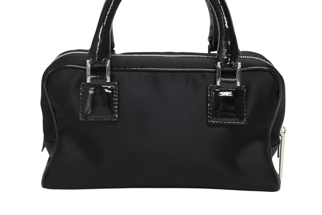 Loewe Mini Amazona Mini Andbag Satin Beads Crystal Black Silver — view 3