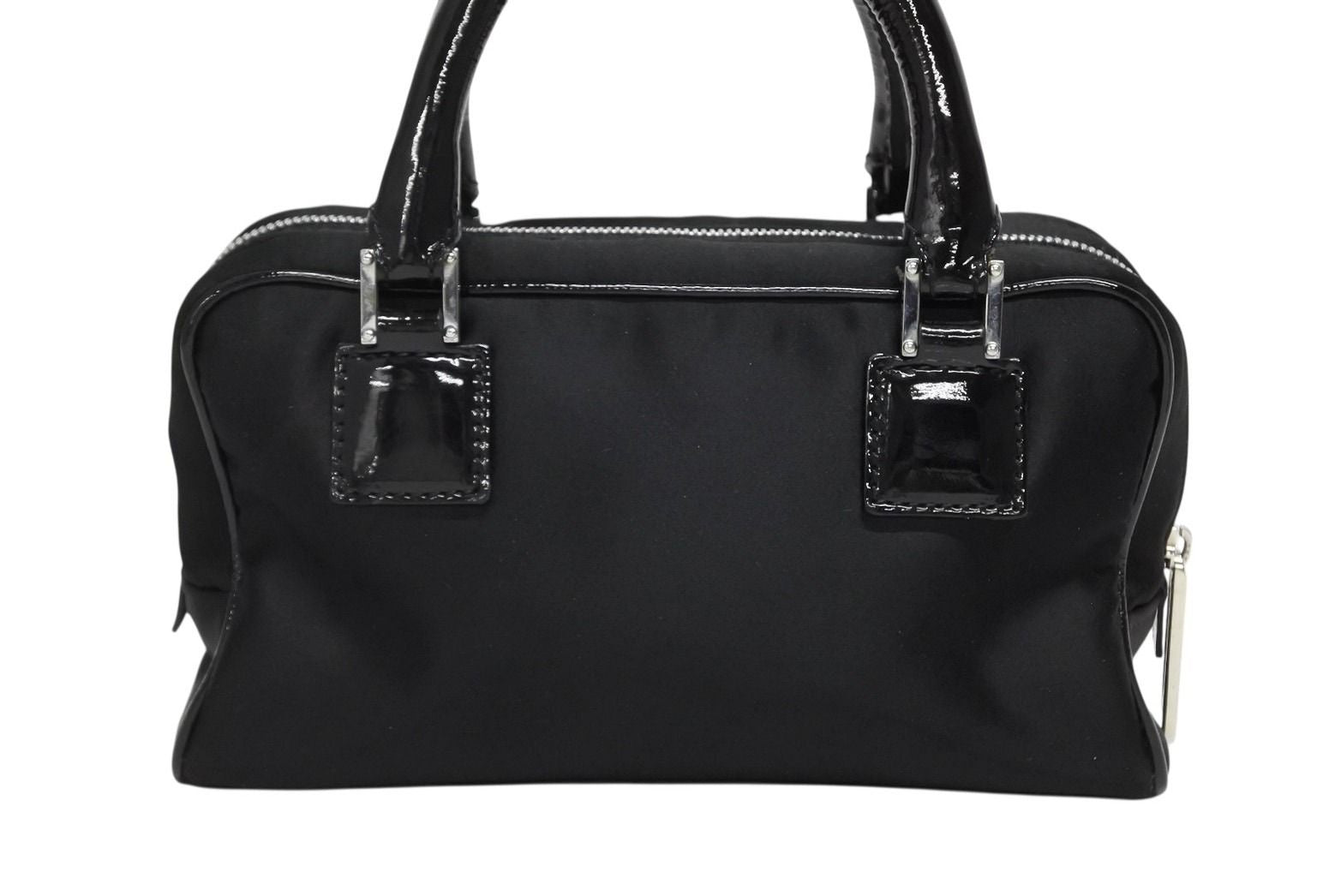 Loewe Mini Amazona Mini Andbag Satin Beads Crystal Black Silver — view 3