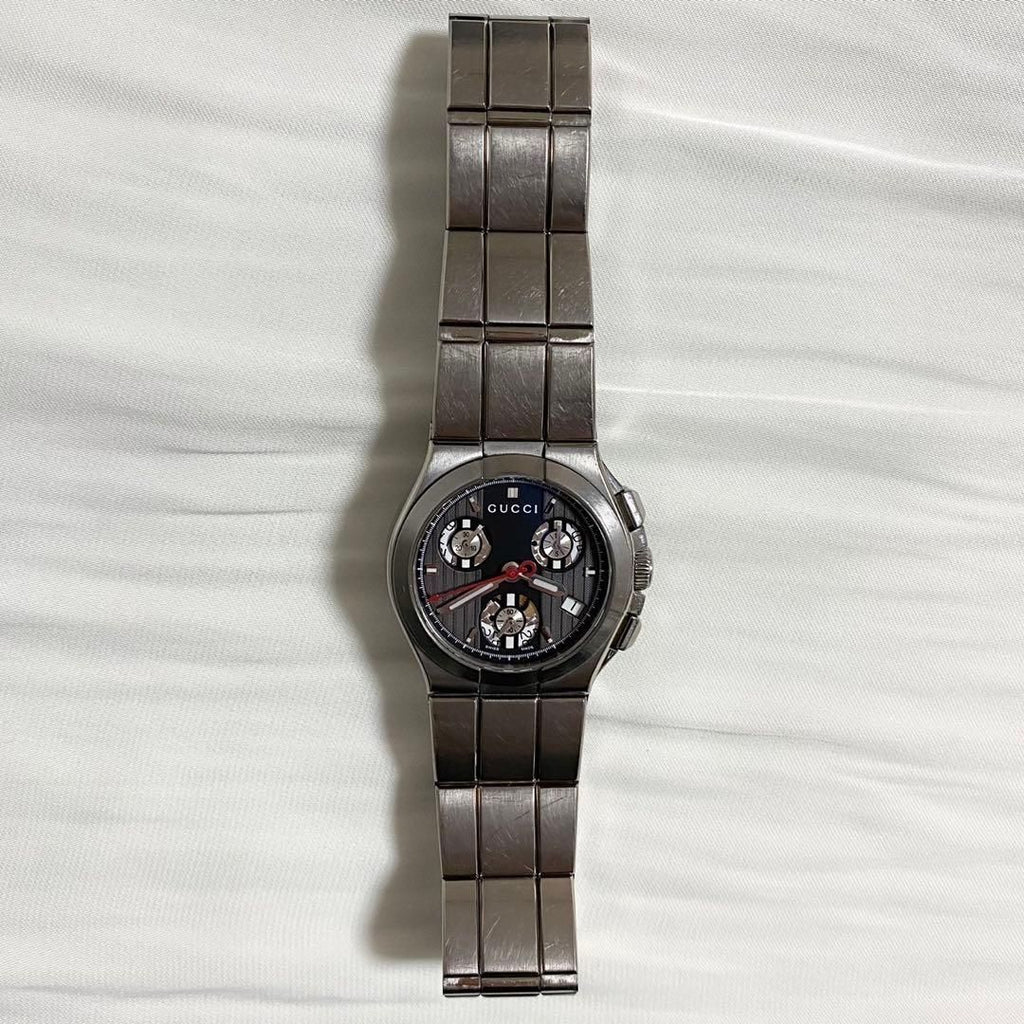 Gucci Titanium Chronograph Watch — view 4