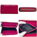 Yves Saint Laurent Round Zipper Long Wallet Pink — view 3