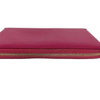 Yves Saint Laurent Round Zipper Long Wallet Pink — view 8