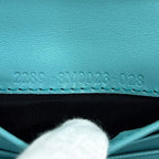 Fendi Trifold Wallet Blue Black Zucchino 8 M0023 — view 5