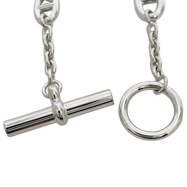 Hermes Bracelet Chaine D'ancre Farandole 160 Silver — view 5