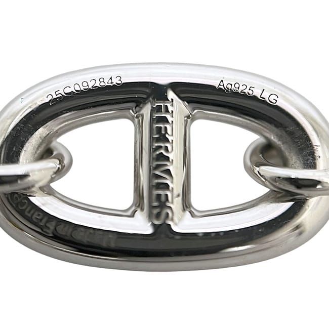 Hermes Bracelet Chaine D'ancre Farandole 160 Silver — view 7