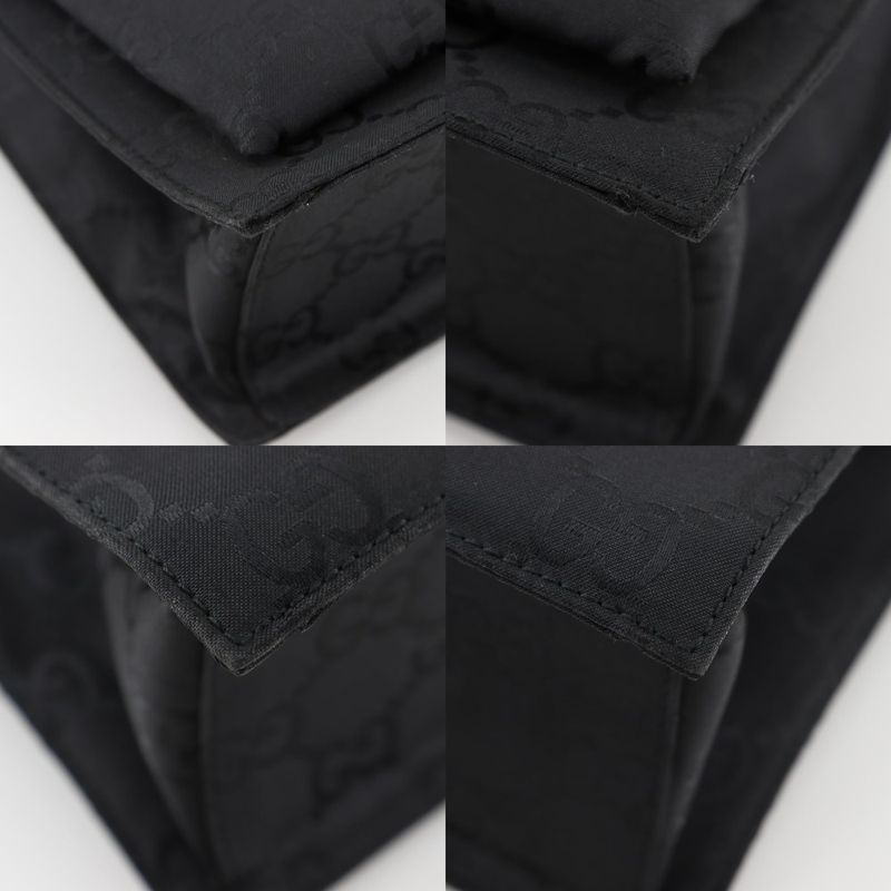 Gucci GG Canvas Black Tote Bag