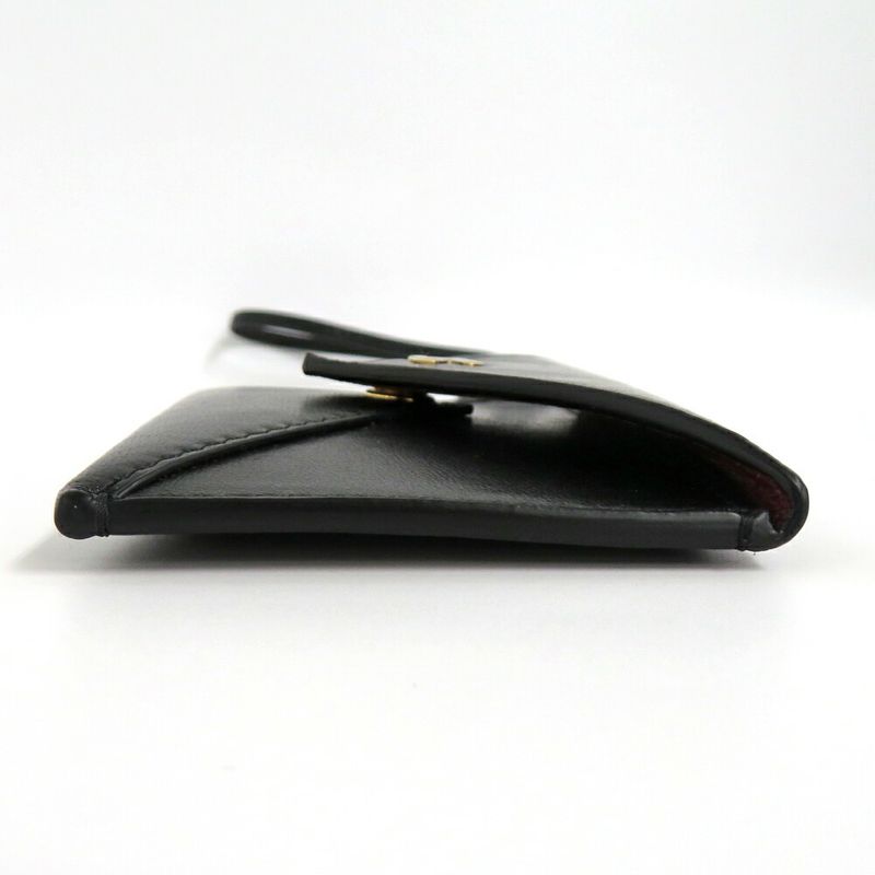 Chanel Christmas Limited Card Case Ap5041 2026 SS Calfskin Black — view 4