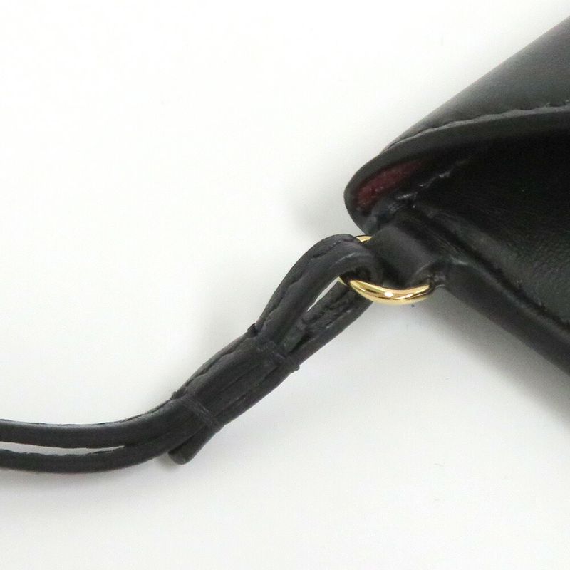 Chanel Christmas Limited Card Case Ap5041 2026 SS Calfskin Black — view 8