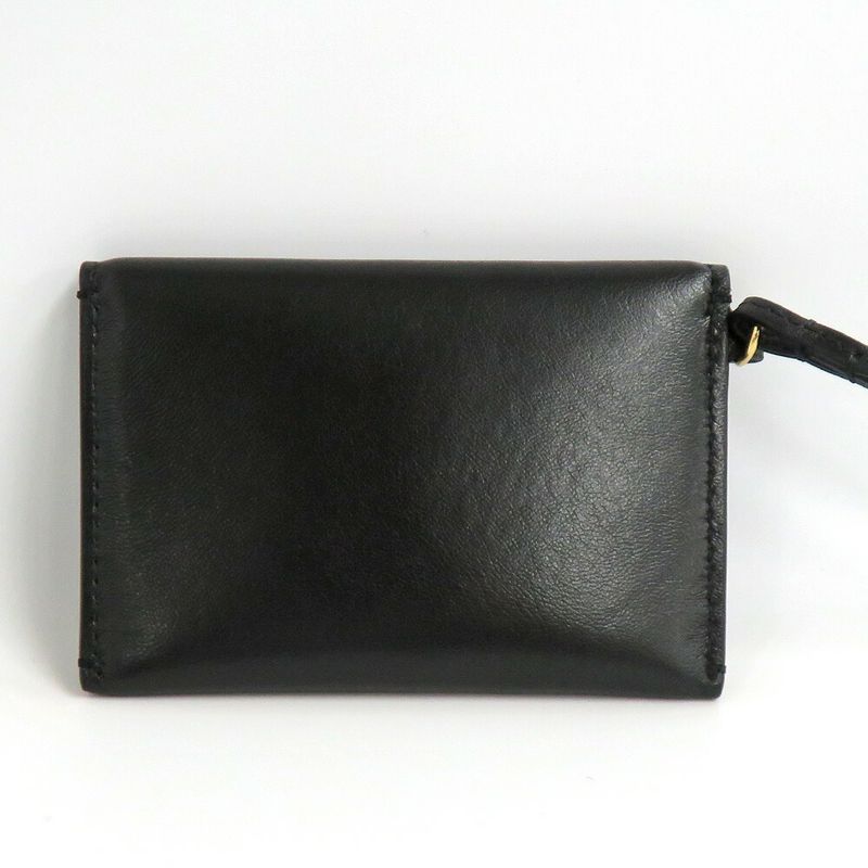 Chanel Christmas Limited Card Case Ap5041 2026 SS Calfskin Black — view 3