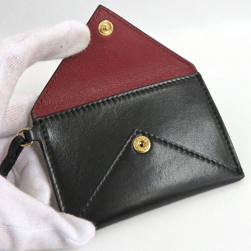 Chanel Christmas Limited Card Case Ap5041 2026 SS Calfskin Black — view 5