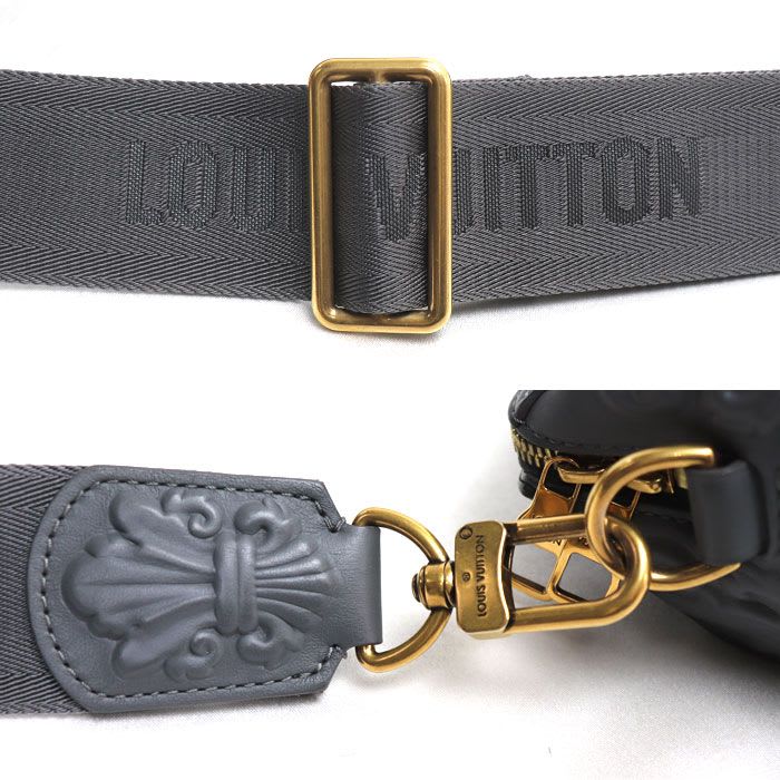 Louis Vuitton City Keepall Shoulder Bag Dark Shadow Gray IC — view 7