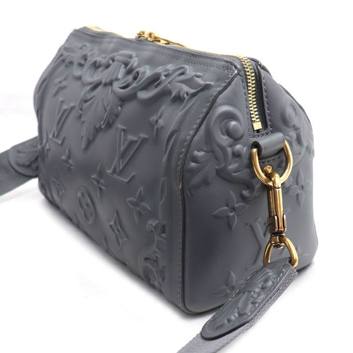 Louis Vuitton City Keepall Shoulder Bag Dark Shadow Gray IC — view 3