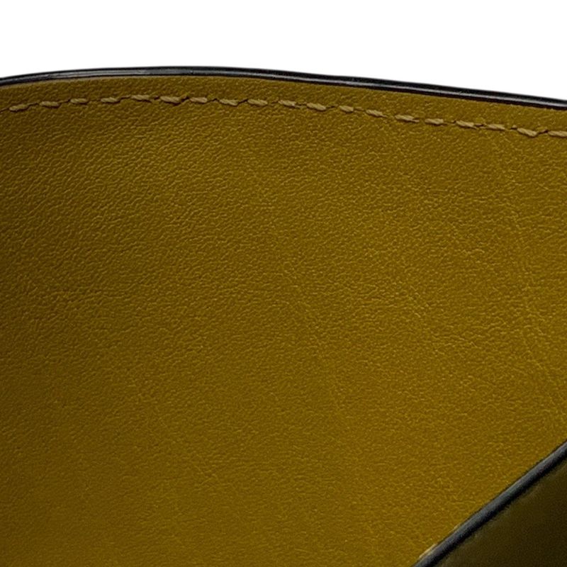 Loewe Anagram Flap Wallet Bifold C821 L57 X01 Yellow Series 3727 — view 6