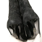 Bottega Veneta Long Boots 36.5 Suede Wedge Sole — view 9