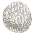 Dior Trotter Oblique Bucket Hat Ivory Gray 11 Dob923 I132 — view 4