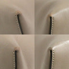 Fendi Visible Medium Leather 8 Bl146 Cuff Grey 2-Way Handbag — view 7