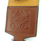Loewe Logo Anagram Leather Shoulder Strap Brown Multicolor Silver Hardware — view 6