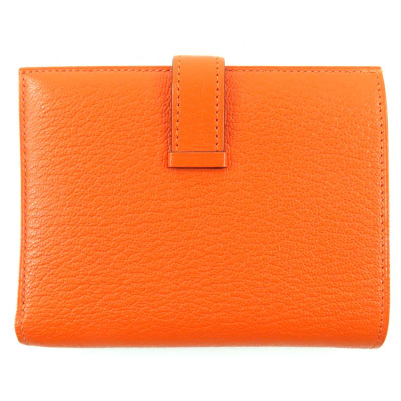 Hermes Bearn Compact Chevre Silver Hardware Purchased In 2025 Wallet — view 3