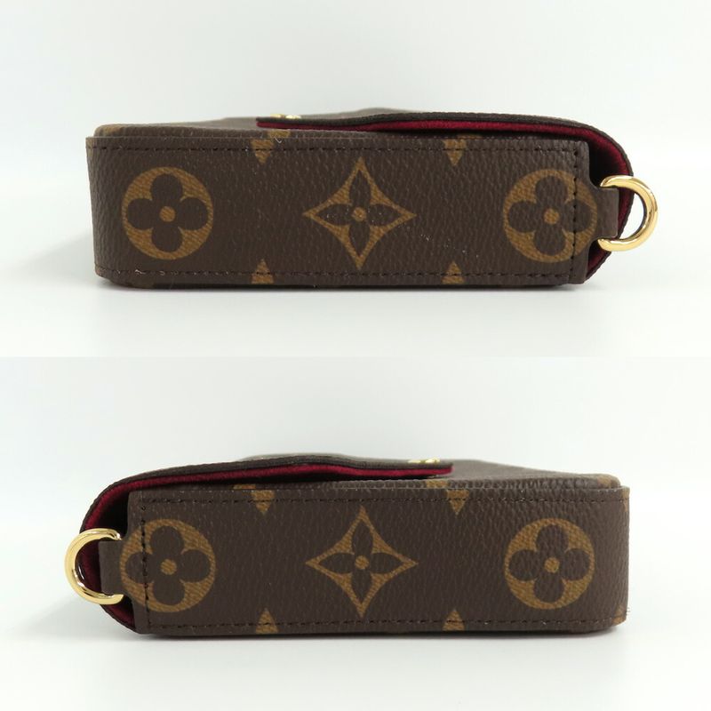 Louis Vuitton Pochette Felicie Monogram Chain Shoulder Clutch — view 5