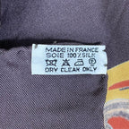 Hermes Carre 90 Scarf Silk Kuggor Tree Brown — view 8