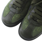 Louis Vuitton Monogram Mini Sneakers Canvas Leather Low Cut 36.5 — view 3