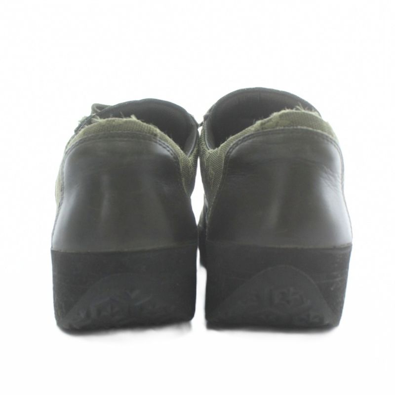 Louis Vuitton Monogram Mini Sneakers Canvas Leather Low Cut 36.5 — view 5