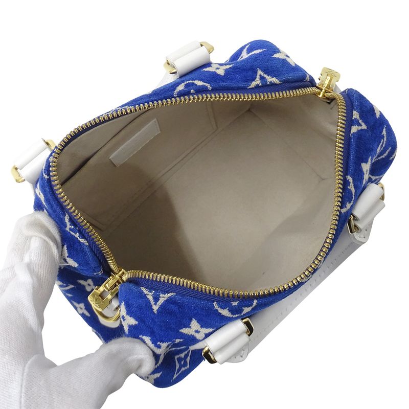 Louis Vuitton Bag Monogram Jacquard Velvet Shoulder Bag